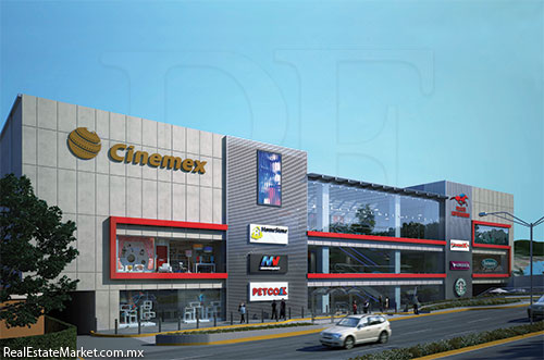 Paseo Hipódromo, estará anclado por un cine Premium y tiendas de servicios de alto nivel.