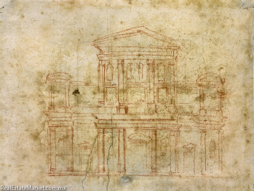 La arquitectura es una da las manifastadonas que encumbró al artista florentino