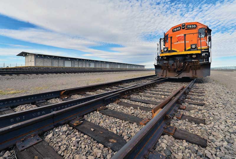 Ferrosur atiende a los estados de Oaxaca, Tlaxcala, Puebla y Veracruz y cuenta con 1,549 km de vías.