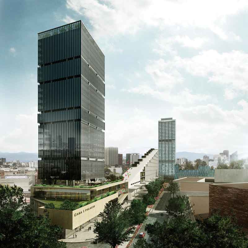 Corporativo Andares, en Jalisco, contará con 23 niveles y 140 metros de altura. 