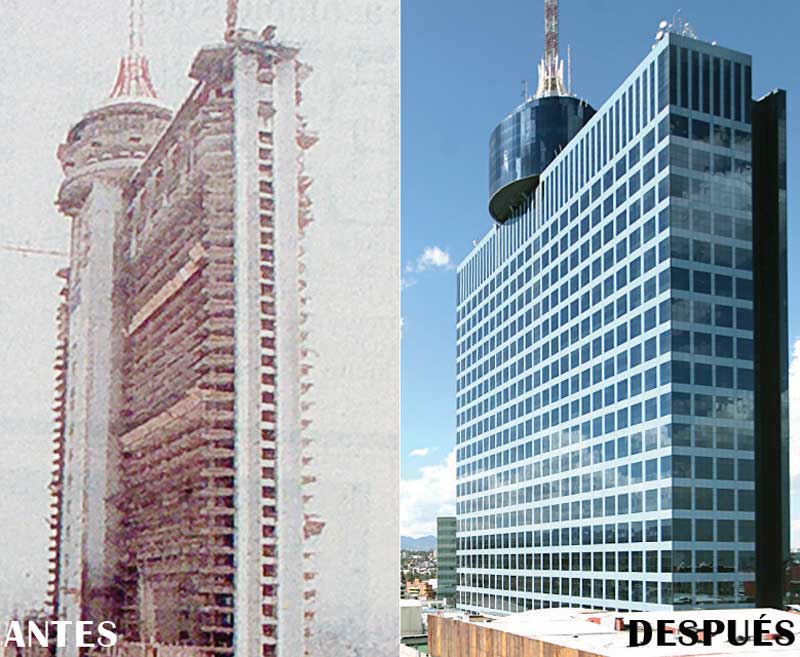 En 1966 inicia la construcción de El Hotel de México (actualmente World Trade Center) en Insurgentes. Proyecto que buscó cumplir 4 ejes: turístico, urbanístico, arquitectónico y constructivo.