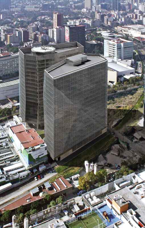Terret Polanco está ubicado entre Plaza Carso y Antara; está integrado por dos torres de 17 niveles.