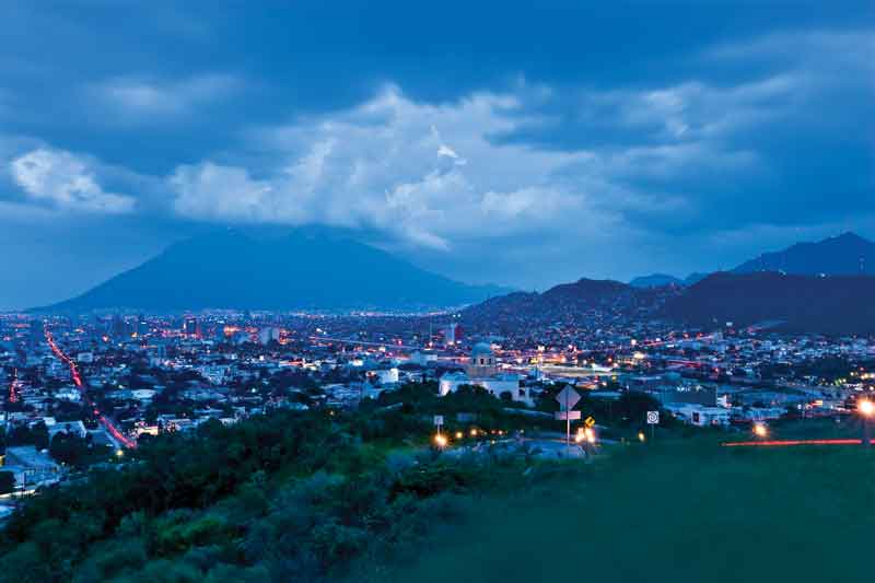 Monterrey, Nuevo León. La ciudad cuenta con diversos hoteles de marca con
presencia importante.