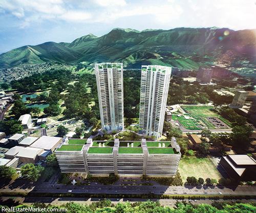 Desarrollo Saqqara, estará en la zona metropolitana de Monterrey. Diseño Foster + Partners.