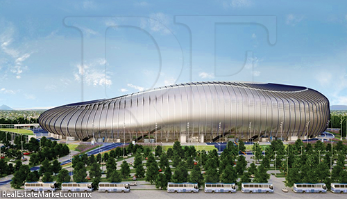 El estadio de los Rayados de Monterrey será el segundo recinto deportivo de México con certificación LEED.