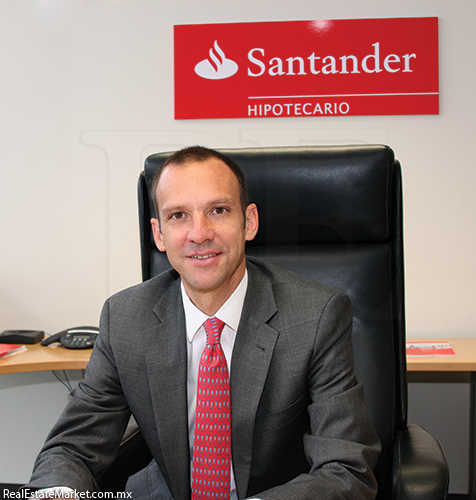 José Carlos Hernández Suárez<br />Director ejecutivo de Hipotecas de Santander México