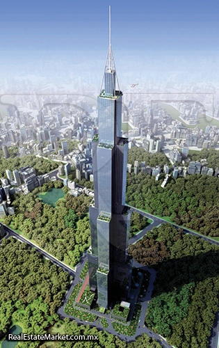 El Sky City One reta a la tecnología, proyectado para ser construidos em 7 meses