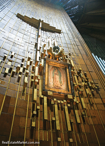 Imagen original de la Virgen de Guadalupe en el ayate