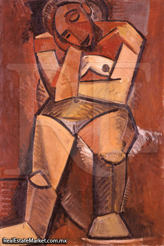 Mujer sentada, Pablo Picasso