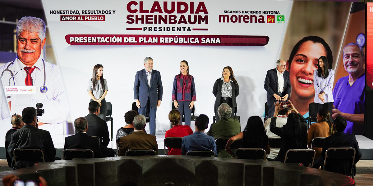 República Sana, propuesta de salud de Claudia Sheinbaum