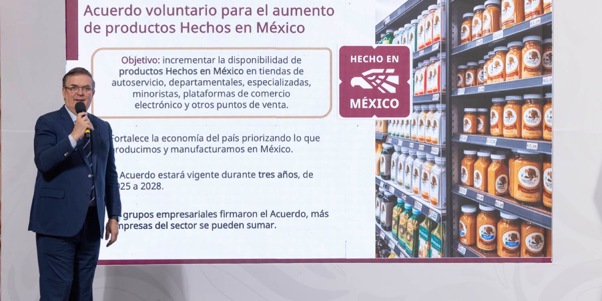 Sheinbaum y minoristas acuerdan impulsar productos ‘Hechos en México’