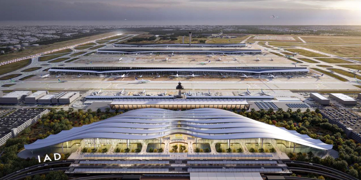Propuestas arquitectónicas que buscan reinventar el Dulles International Airport