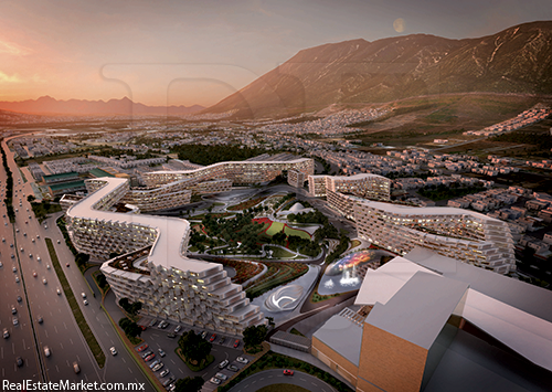 Desarrollo de usos mixtos Esfera City Center, Monterrey.