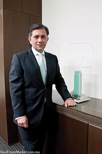 Gonzalo Robina, Director general de Fibra Uno.