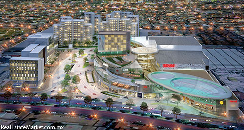 Latitud Victoria en Querétaro, además de un centro comercial, tendrá oficinas, vivienda y hotel.
