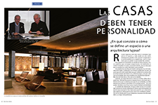 Las casas deben tener personalidad - Alfonso López Baz / Javier Calleja