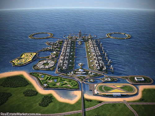 Según el plan urbano, las islas serán habitadas por 1 millón de personas.