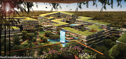 Una ciudad totalmente sustentable es lo que sus desarrolladores visualizan para este proyecto.