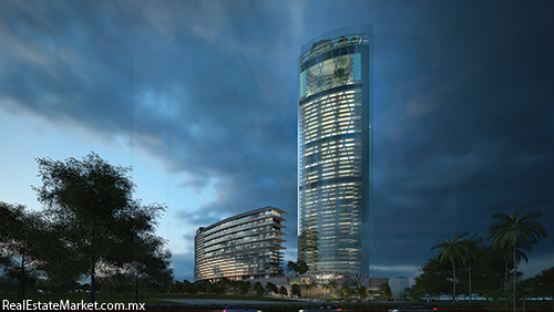 Torre Brooklin en São Paulo, Brasil.