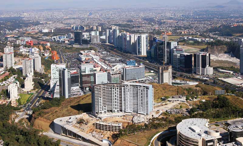 Vista panorámica de Santa Fe.