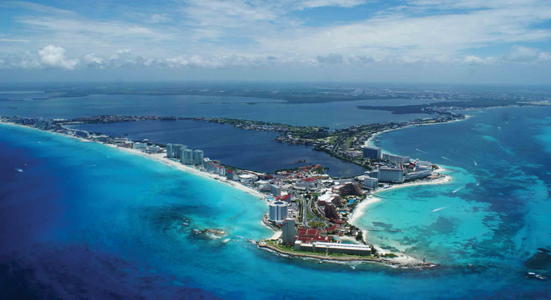 En Cancún, FUNO tiene proyectos como La Isla Cancún y Forum By The Sea. 