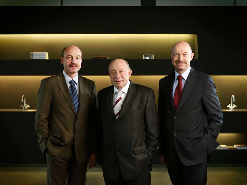 Matthias Dornbracht, CTO / Helmut Dornbracht / Andreas Dornbracht, CEO,The best in Design, Real Estate,Dorn Bracht,Diseño