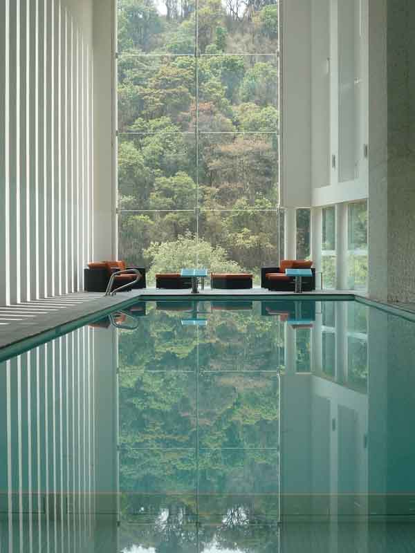 Edificio Basalto cuenta con 5,000m2 de áreas verdes, salón y alberca techada.