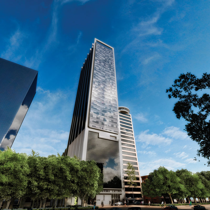 Torre Reforma Latino cuenta con 47,700m2 rentables distribuidos en 57 niveles