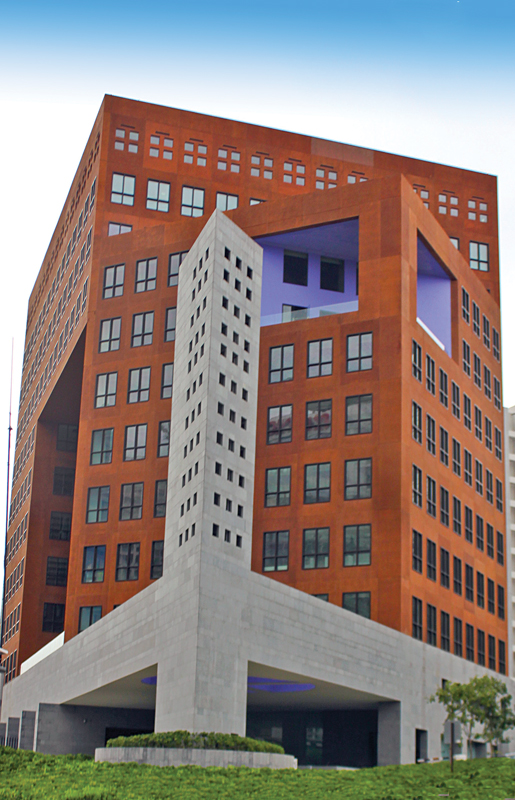 Terracota 100 fue el primer edificio Core & Shell en la Ciudad de México.