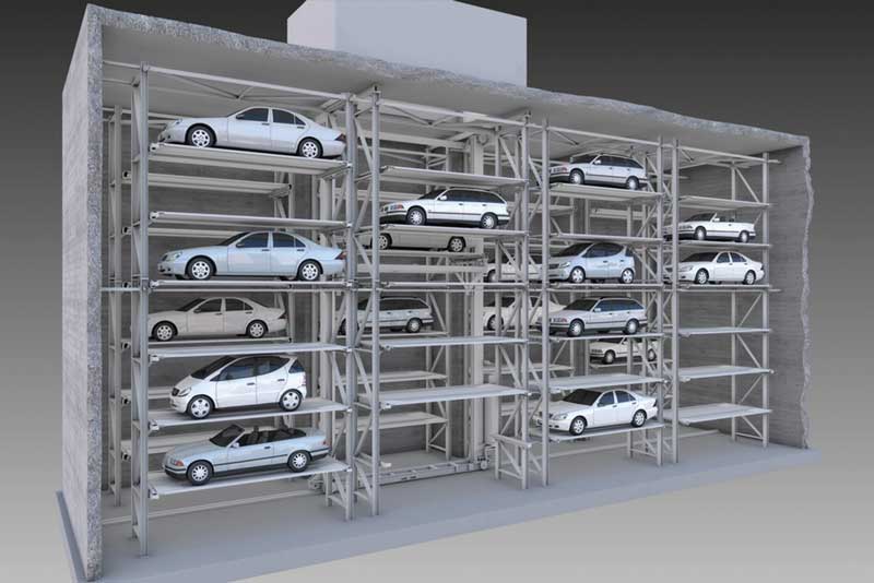 42% del área construida en CDMX es de estacionamientos.