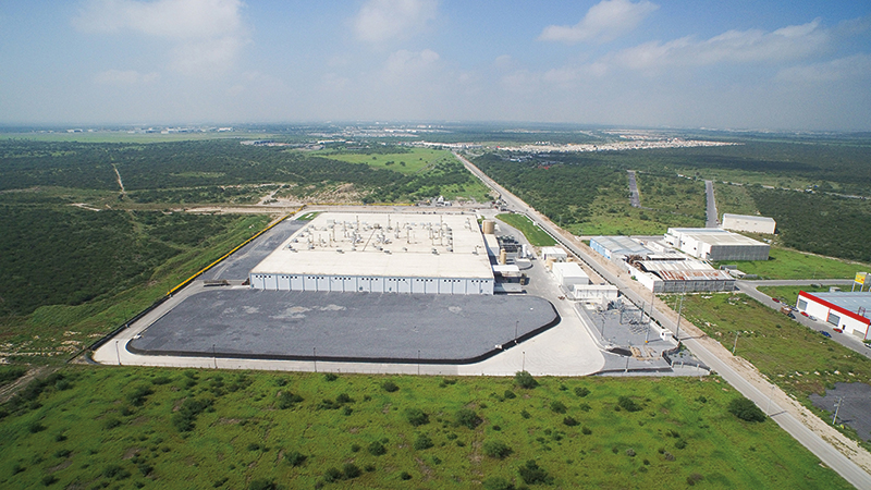 Real Estate Market, Monterrey, Caterpillar México es la primer nave industrial de GP Construcción con Certificación LEED Silver.