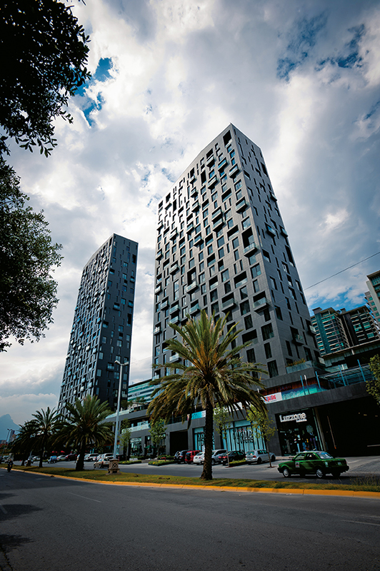 Real Estate Market, Monterrey, Proyecto de usos mixtos de GM Capital único por su diseño.
