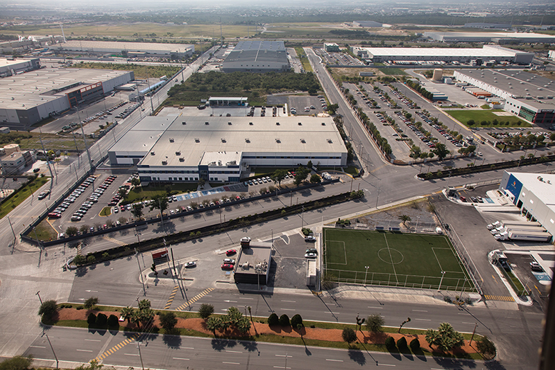 Real Estate Market, Monterrey, Sus desarrollos se ubican estratégicamente para Fabricantes de Equipo Original (OEM) y suministros.