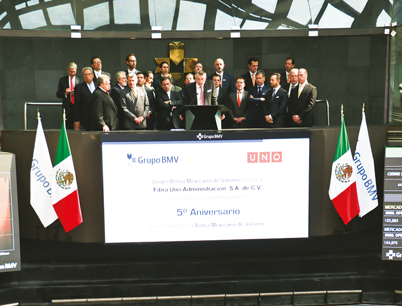 Real Estate Market, Monterrey, Celebración del 5° aniversario de FUNO.