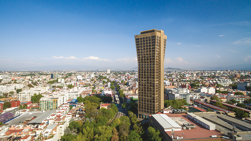 Real Estate Market, FUNO, Torre Mexicana, CDMX.
