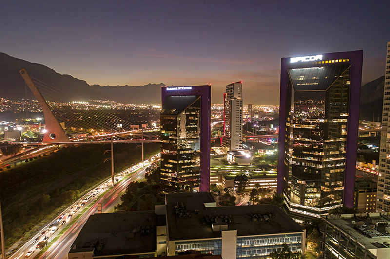 Real Estate Market, Monterrey, Torre II, del Portafolio OEP, tiene una ocupación del 93.4%.