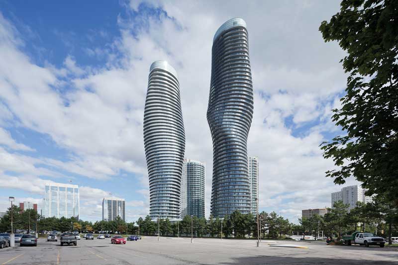 Real Estate Market &amp;amp;Lifestyle,Real Estate,Arquitectura Disruptiva,Los arquitectos más influyentes del mundo,MAD Architects / Ma Yansong, Diseñar para el futuro, Absolute Towers. Ontario, Canadá (2012).