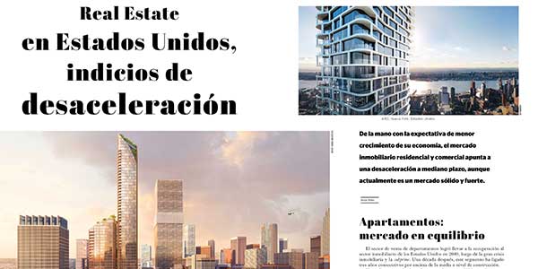 Real Estate en Estados Unidos, indicios de desaceleración - Jesús Arias