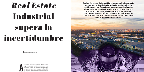 Real Estate Industrial supera la incertidumbre  - Real Estate Market & Lifestyle