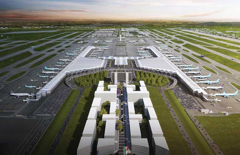 Real Estate,Real Estate Market &amp;amp;Lifestyle,Real Estate México,Construcción, sin fuerza para apoyar a la economía, Nuevo Aeropuerto Internacional Felipe Ángeles.