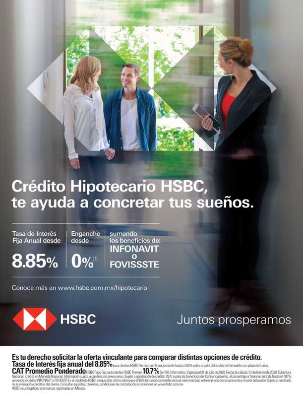 Real Estate Market and Lifestyle,Real Estate,Real Estate México,HSBC, 