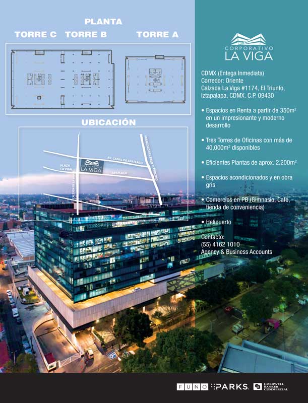 Real Estate,Real Estate Market &amp;Lifestyle,Real Estate México,Before &amp; after lockdown,Publicidad,Corporativo La Viga, 