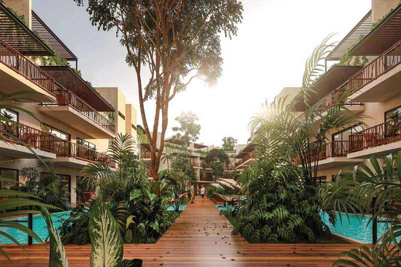 Real Estate Market &amp; Lifestyle,Real Estate,Mercado residencial en Tulum: en su momento,Tulum,Quinatana Roo, Costa Caribe en el corazón de Tulum, desarrollo en Aldea Zamá.