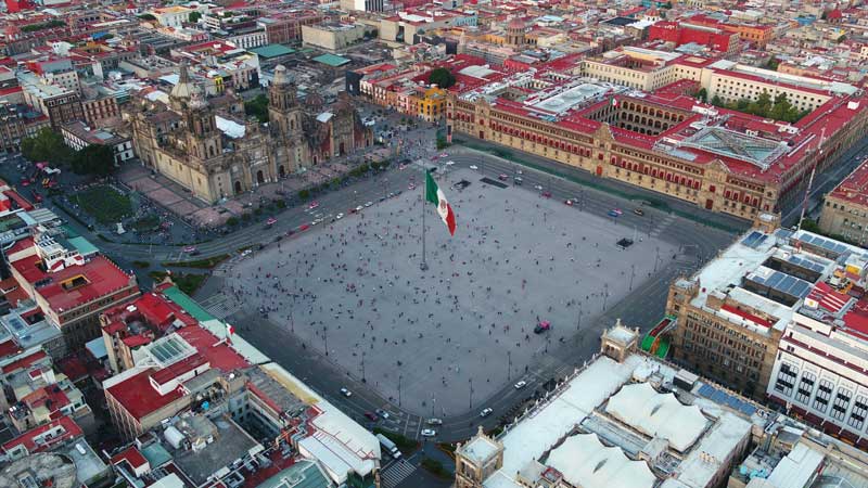 Real Estate,Real Estate Market &amp;amp; Lifestyle,Real Estate México,Ciudad de México,Claudia Sheinbaum,Motor de la economía nacional, Plaza de la Constitución, Ciudad de México.