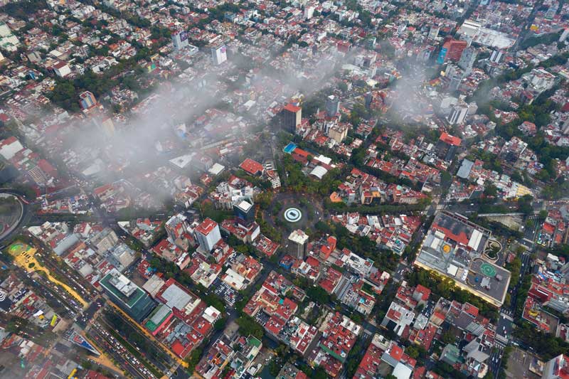 Real Estate,Real Estate Market &amp; Lifestyle,Real Estate México,Ciudad de México,Claudia Sheinbaum,Renovación y revitalización de la ciudad, Vista aérea de la Ciudad de México.