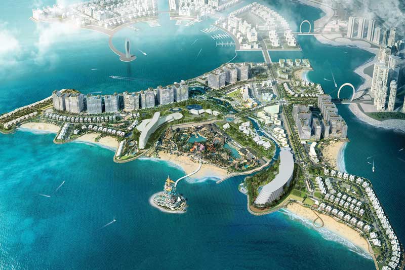 Real Estate Market &amp; Lifestyle,Real Estate,Real Estate México,The Art of Living,Cero5Cien,International Property Awards, Qetaifan Island North en Lusail, Catar.