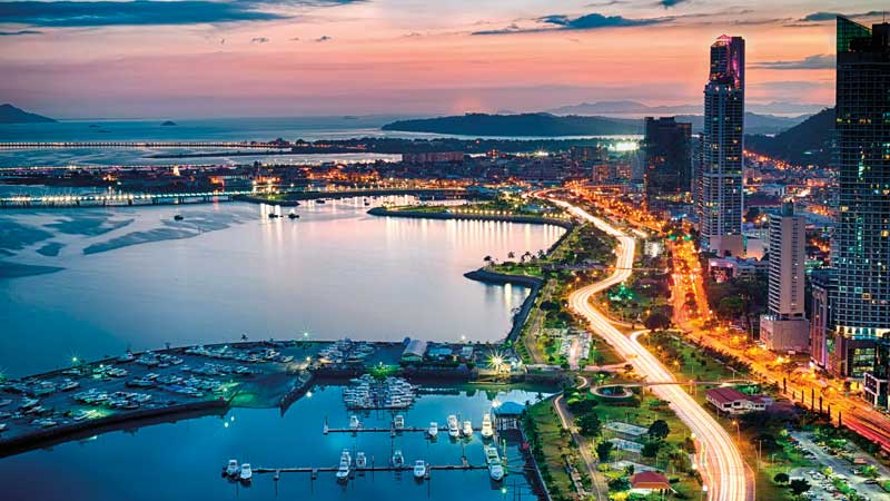 Real Estate,Real Estate Market and Lifestyle,Real Estate Market &amp;amp; Lifestyle,CIIT,Proistmo,Corredor Interoceánico del Istmo de Tehuantepec,México en el centro del mundo, Aerial view of Panama.