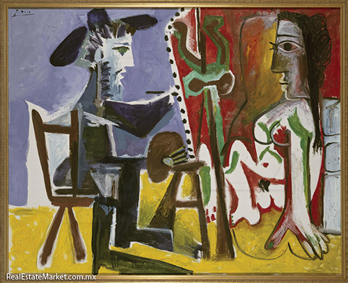 “El Pintor”,  de Pablo Picasso, se perdió en el accidente del vuelo 111 de Swissair de Halifax, el 2 de septiembre de 1998