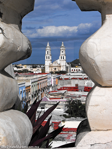 Perspectiva desde la azotea del extemplo de San José