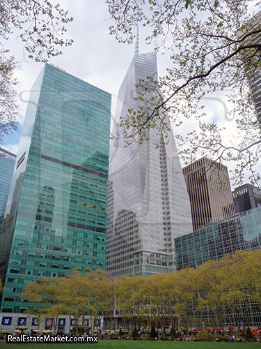 Bank of America Tower es el primer rascacielos diseñado para lograr una certificación LEED Platinum